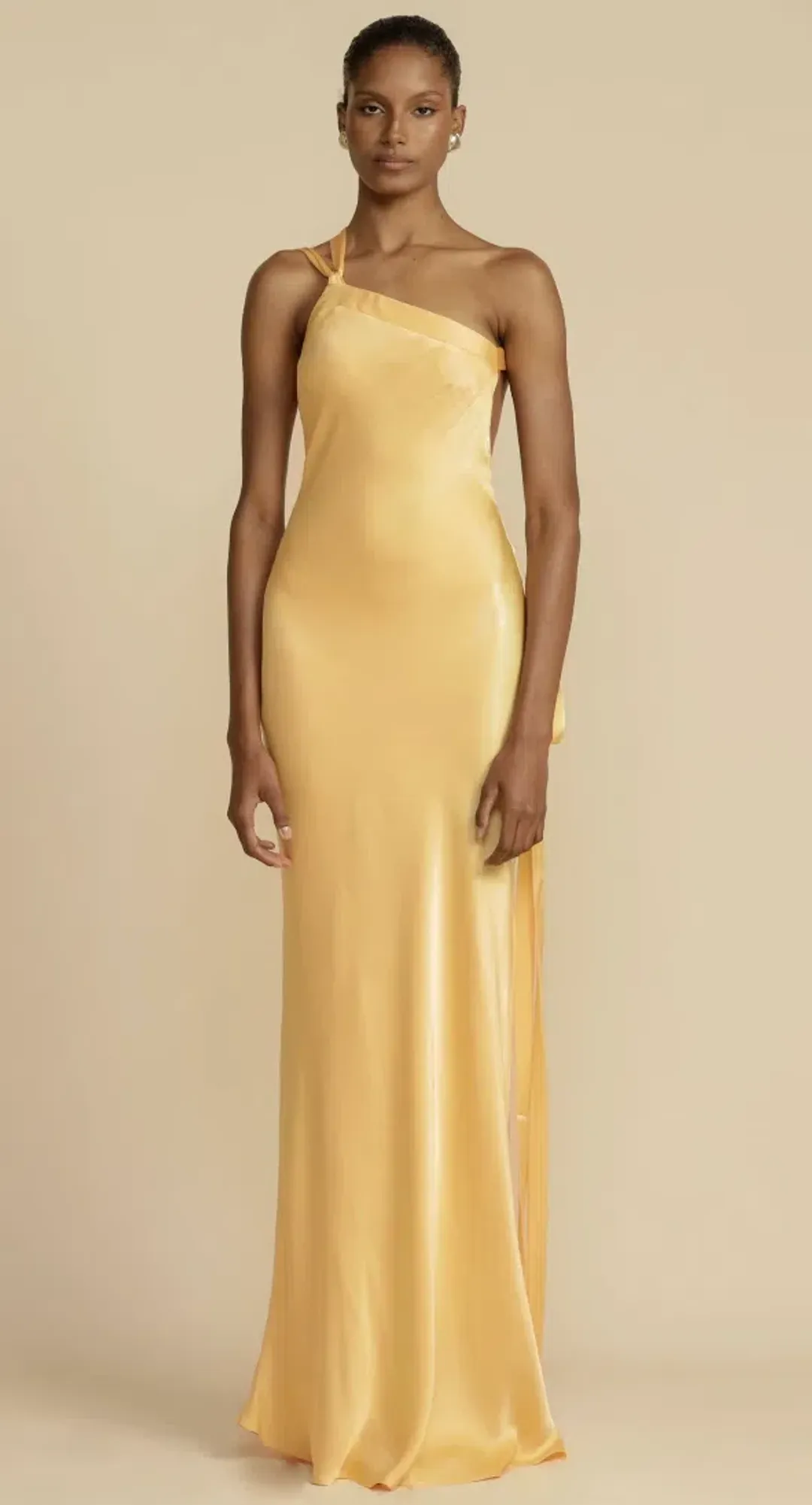 Arcina Ori Monique Dress Sunshine Yellow Maxi Dress - 10 for rent on The Volte - main image