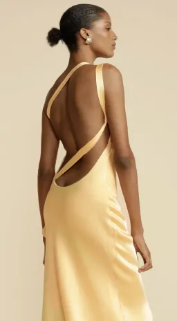 Arcina Ori Monique Dress Sunshine Yellow Maxi Dress - 10 for rent on The Volte - image 4