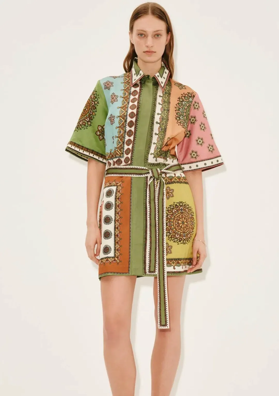 Alemais Contina Mini Dress Size 10 for rent on The Volte - main image