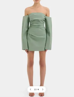 Sir Martina Sleeved Mini Dress for rent on The Volte - image 2