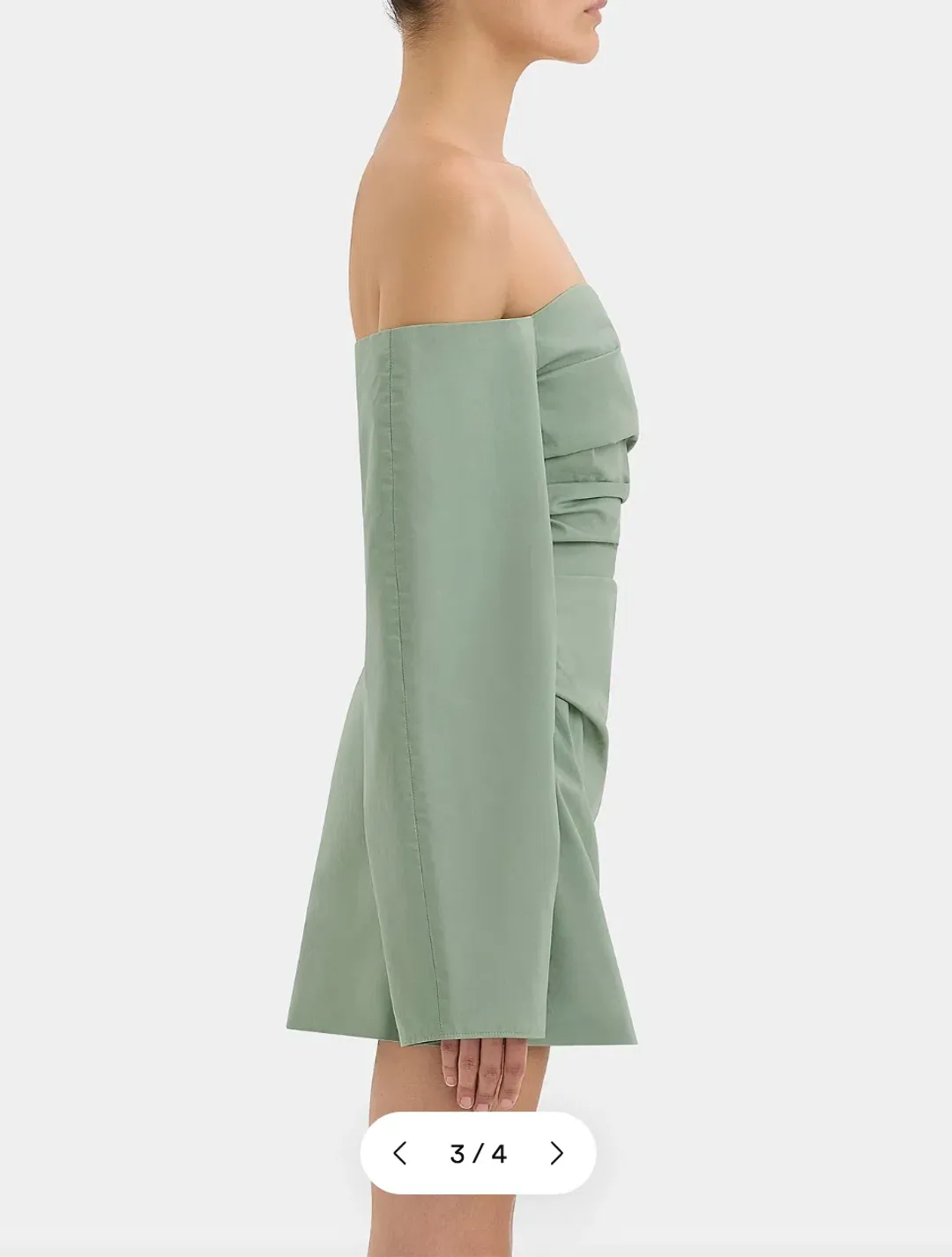 Sir Martina Sleeved Mini Dress for rent on The Volte - main image