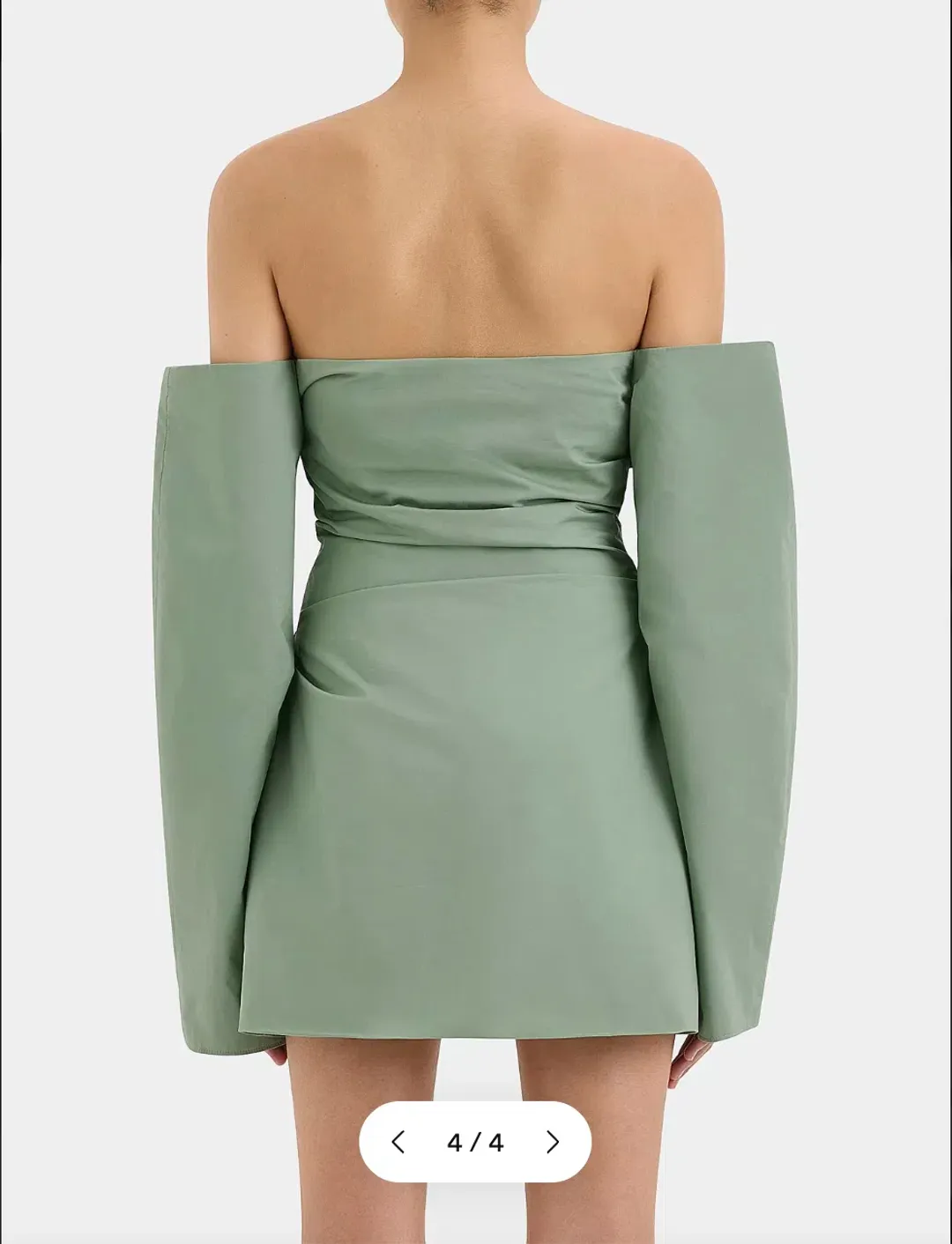 Sir Martina Sleeved Mini Dress for rent on The Volte - main image