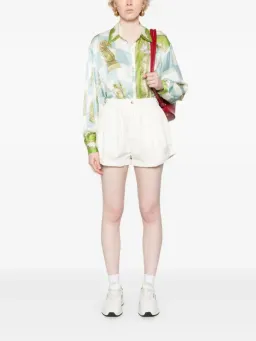 Check mate silk shirt for rent on The Volte - image 2