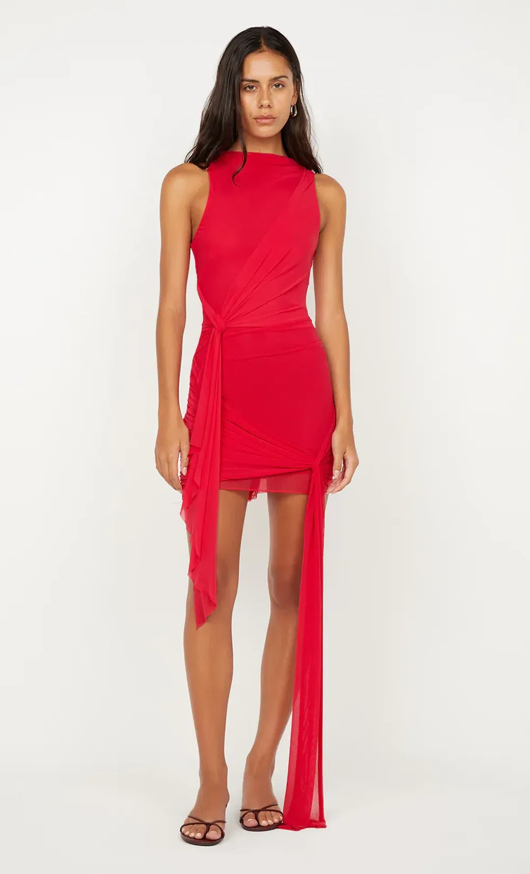 Bec & Bridge Deija Dress Red Size 8 for rent on The Volte - main image