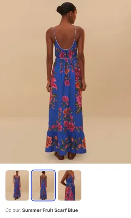 Farm Rio Maxi Dress XS for rent on The Volte - image 2