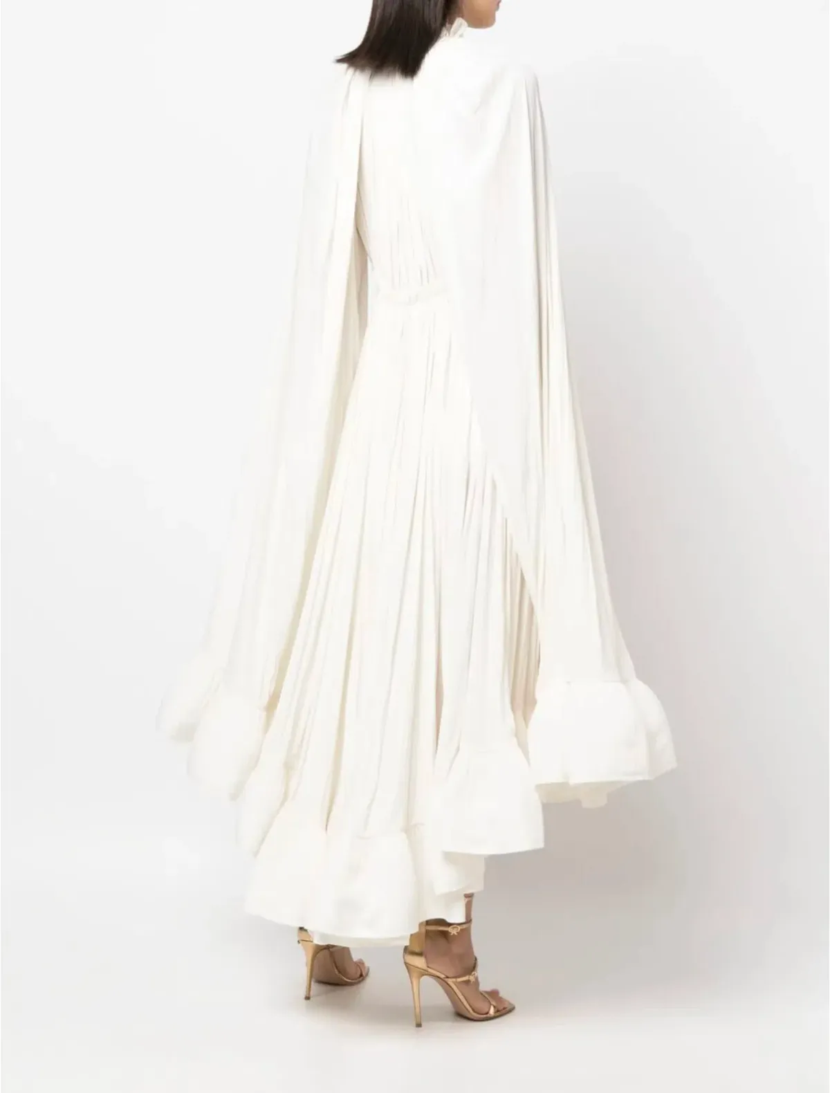 Lanvin CHARMEUSE MIDI DRESS size 46 /AU18 - Image 4