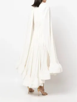 Lanvin CHARMEUSE MIDI DRESS size 46 /AU18 for rent on The Volte - image 4