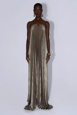 Lidee Black Tie- Gold Shimmer Size 10 for rent on The Volte - image 1