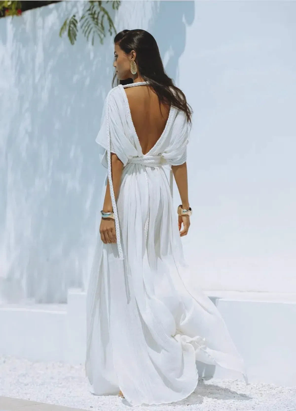 OPHELLIA MAXI DRESS BONE - Image 2
