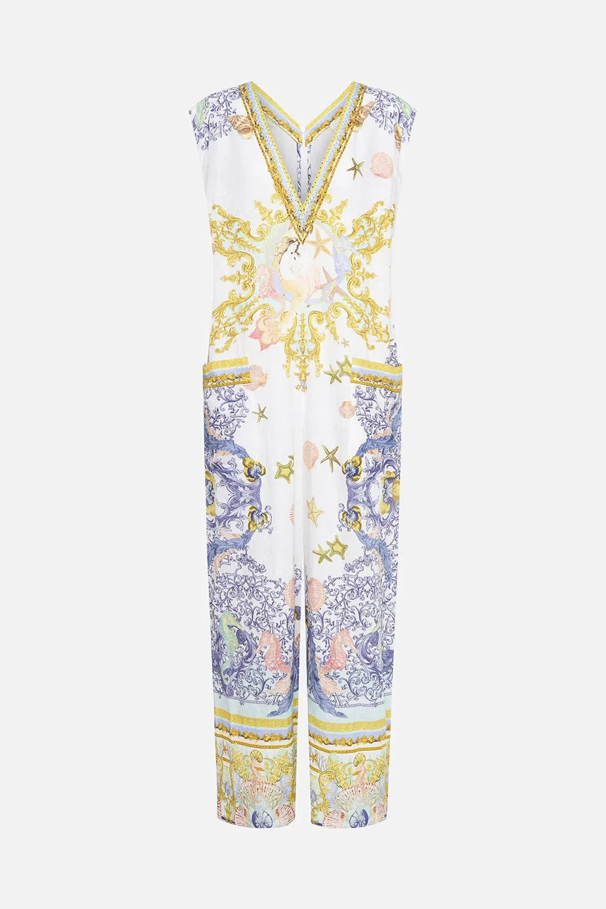 V Neck Jumpsuit Star Of The Sea - Image 3