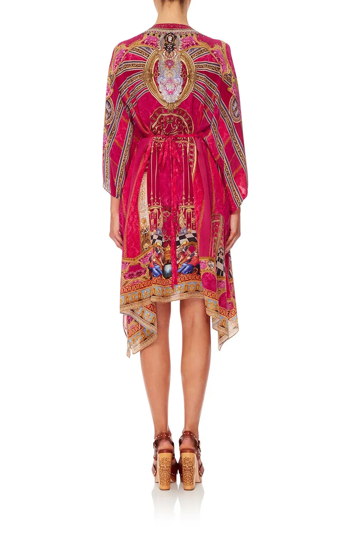 Loung Hour Short Kaftan With Hardware - Image 2