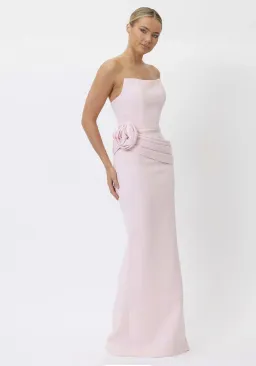 Bianca & Bridgett Illiyana Maxi Dress Light Pink - 8 for rent on The Volte - image 2