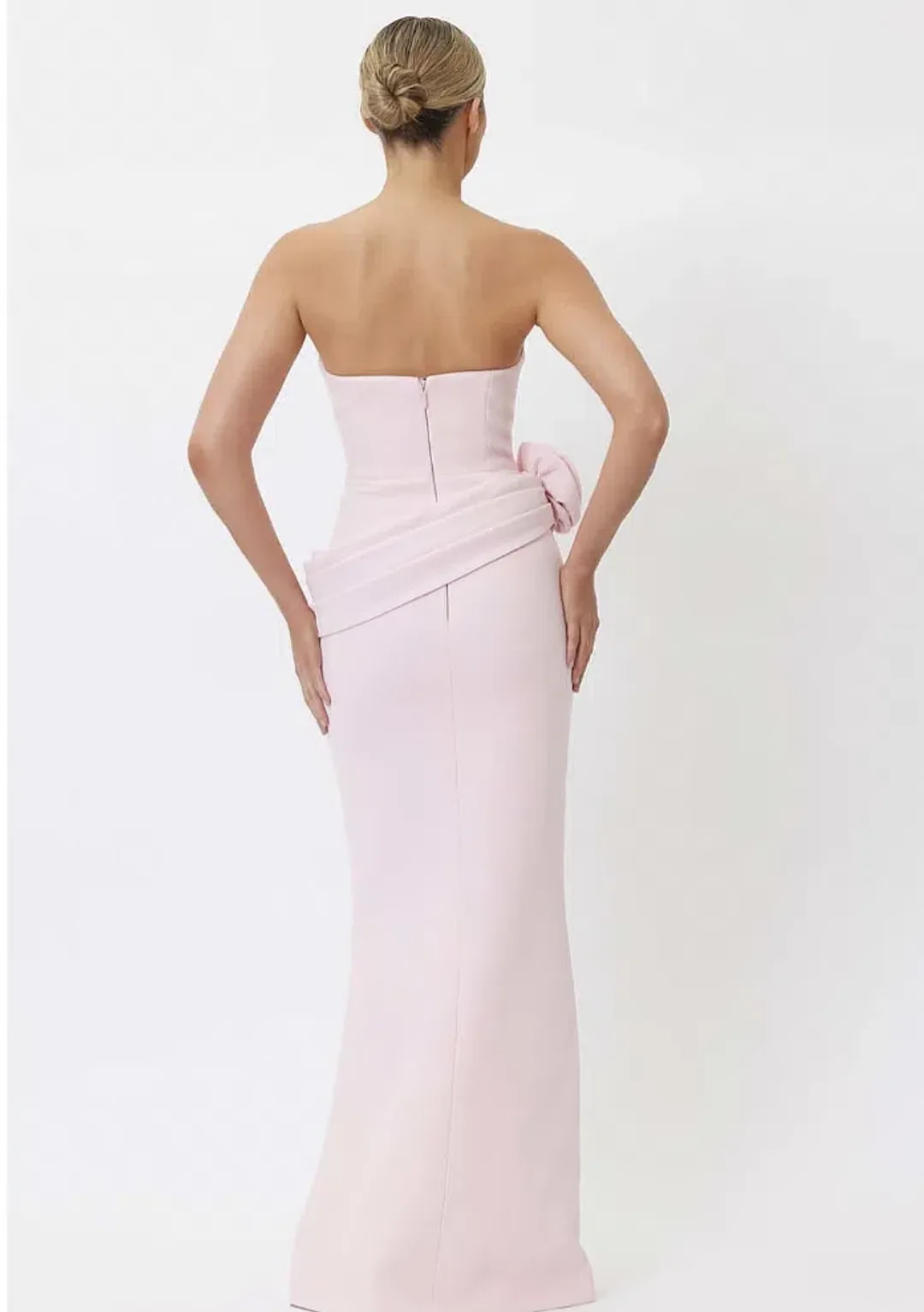 Bianca & Bridgett Illiyana Maxi Dress Light Pink - 8 for rent on The Volte - main image