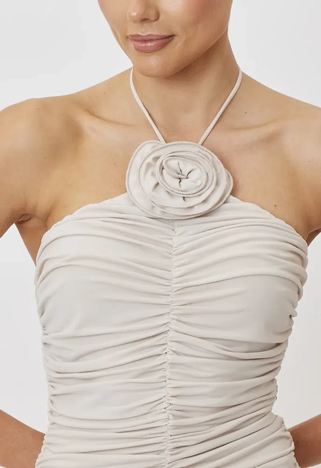 Bianca & Bridgett Marebba Midi Dress White - 10 for rent on The Volte - main image