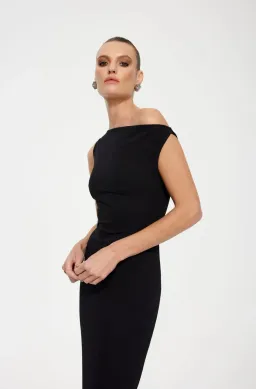 Effie Kats Inaya gown black XL 14 for rent on The Volte - image 2