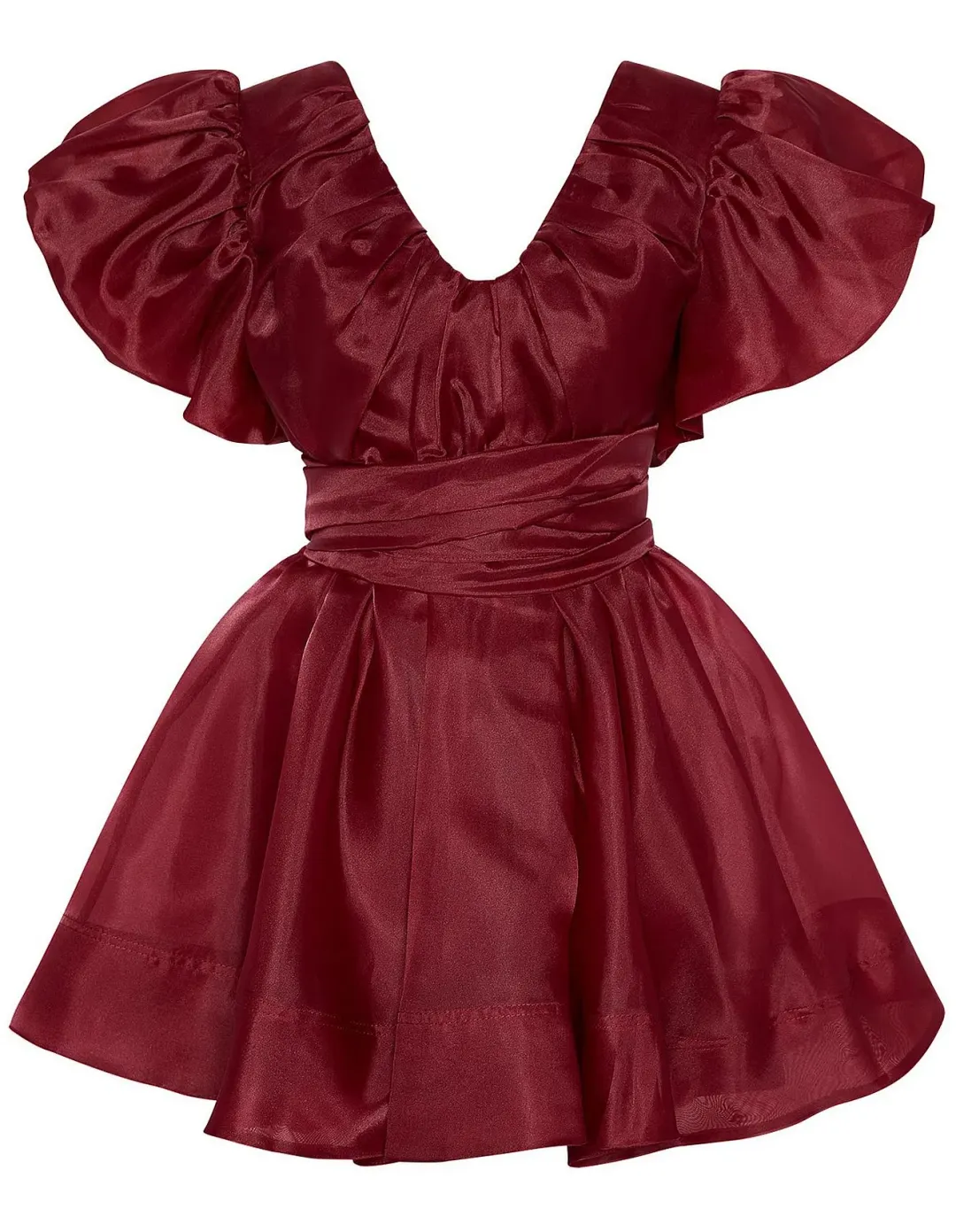 Aje Gretta Organza Mini Dress Size 6 for rent on The Volte - main image