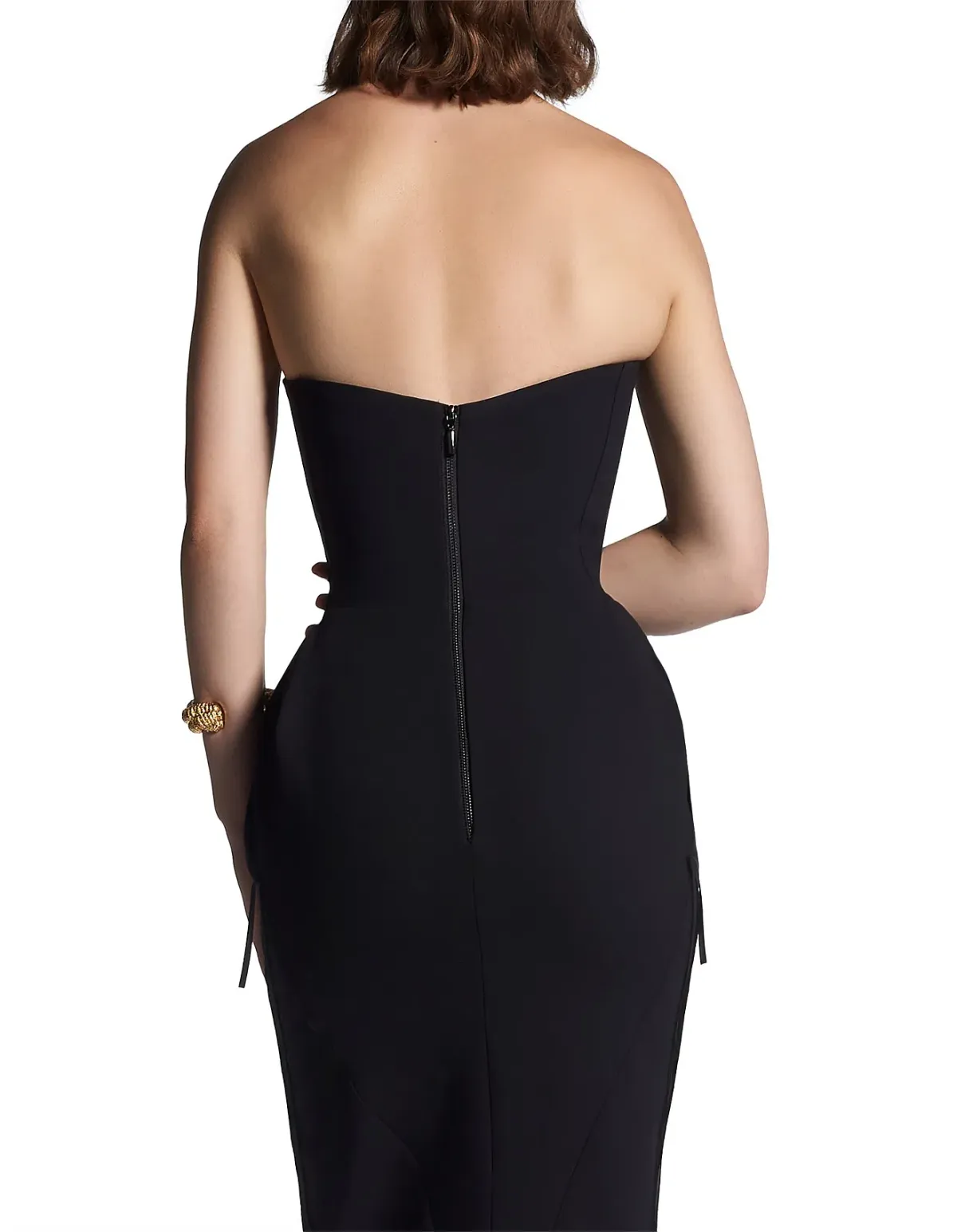 Pardon Fringe Cocktail Midi Dress - Image 2