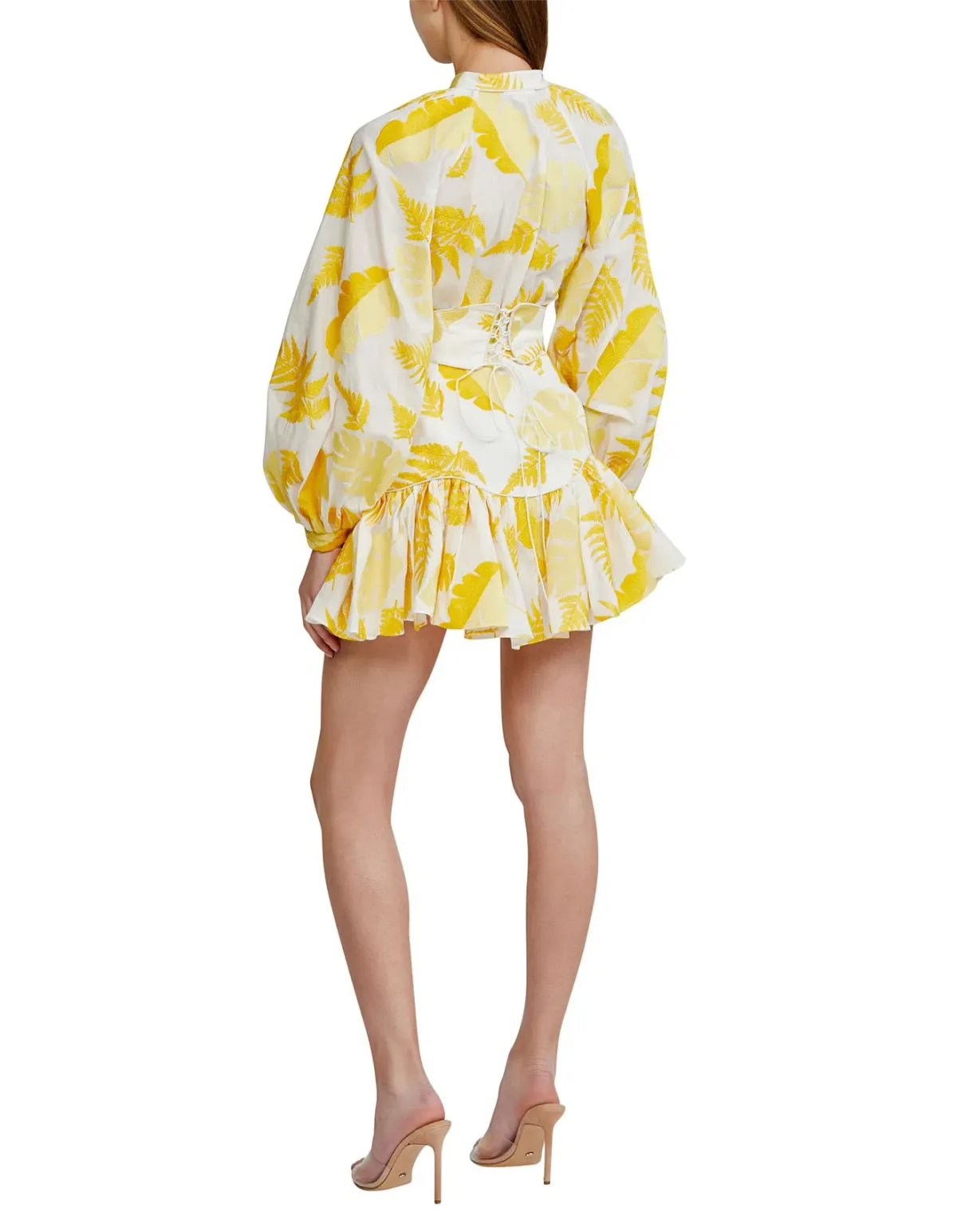 Acler Bastia Dress Print Size 6 - Image 3