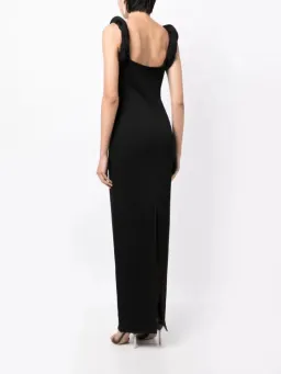 Rosetta Gown Black for rent on The Volte - image 3
