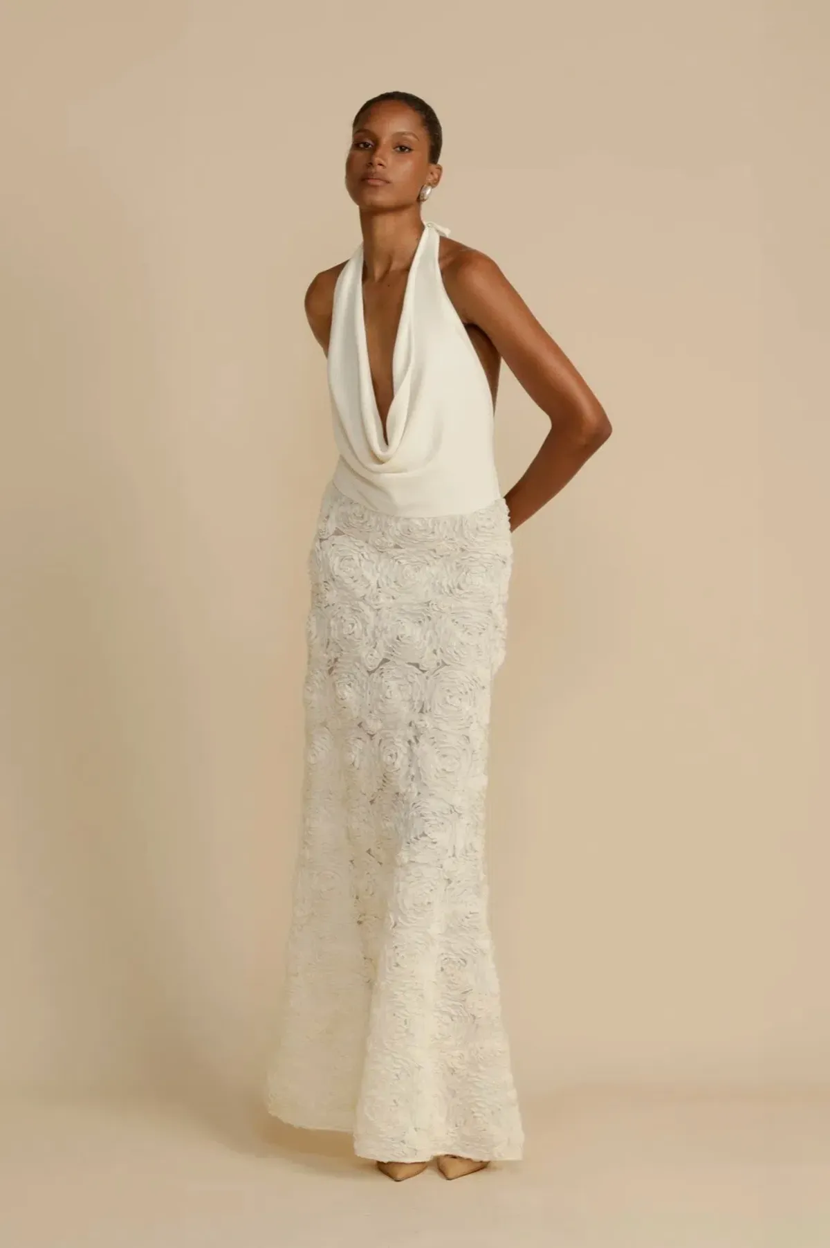 Arcina Ori Adriana Dress Ivory 8 - Image 8