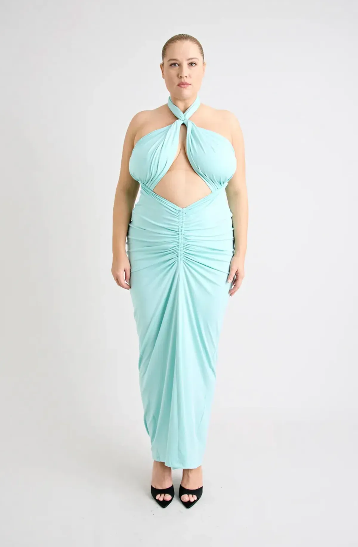 Pfeiffer Victoria maxi dress aqua size 12 L - Image 4