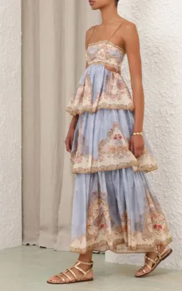 Zimmermann Daylight Tiered Maxi Dress in size 2 (AU10-12) for rent on The Volte - image 2