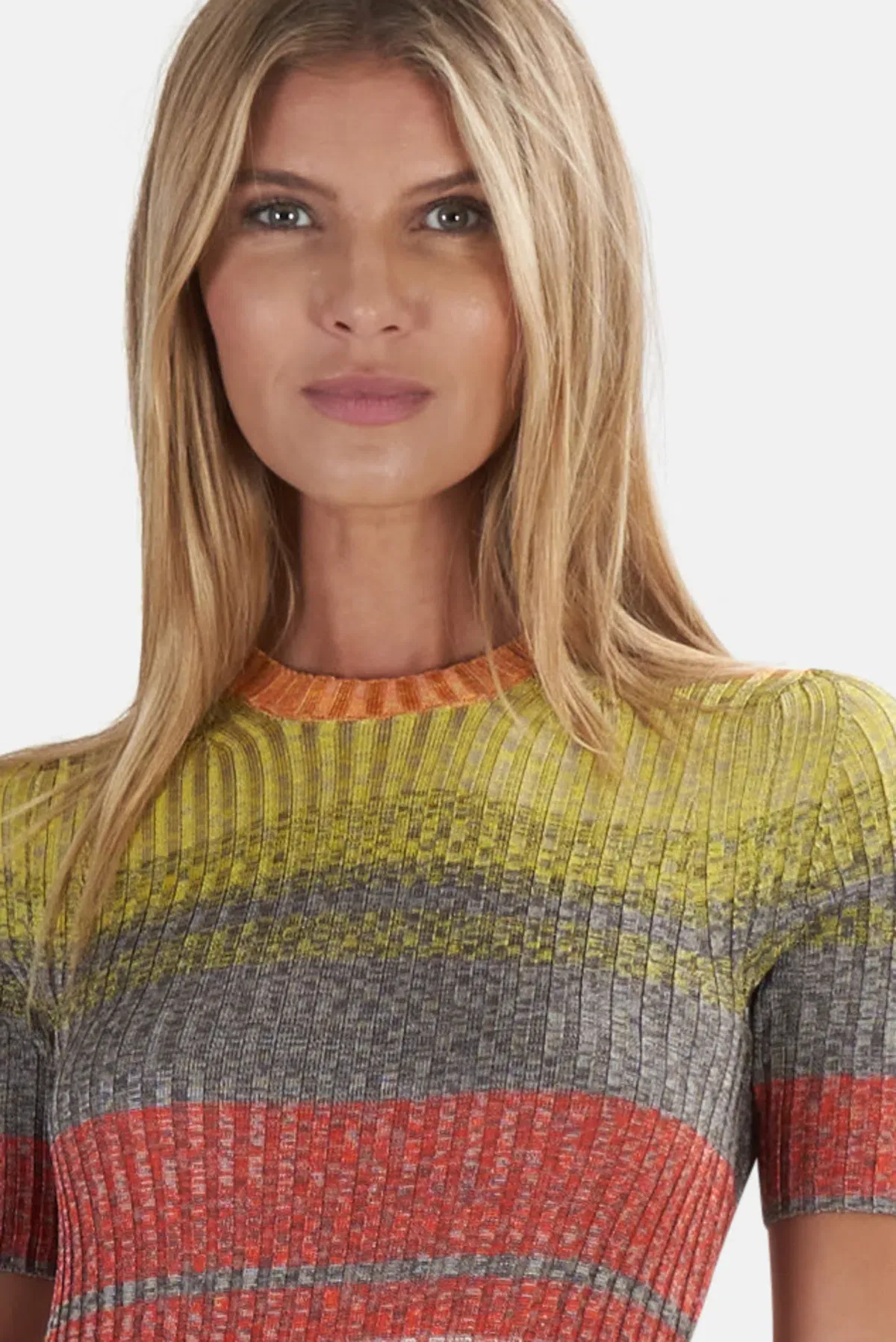 Zimmermann Brightside Knit Shirtdress in Sunset Ombre size 8/10 - Image 4