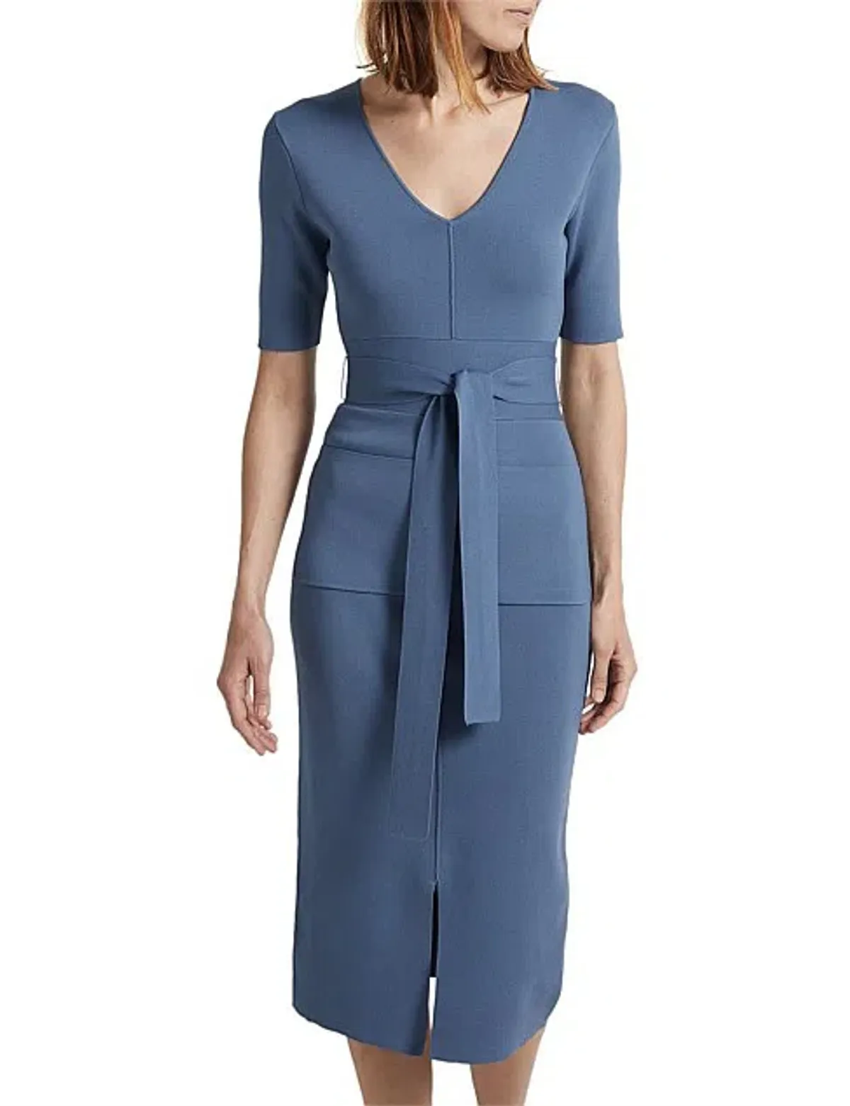 Amara milano pencil dress blue - Image 2