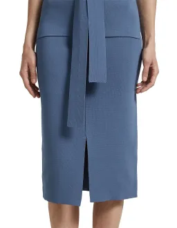 Amara milano pencil dress blue for rent on The Volte - image 4