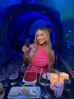 Gathered drape dress pink for rent on The Volte - image 6