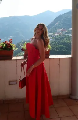 Elliatt Laurel Sleeveless Maxi Dress Red Size L AU 12 for rent on The Volte - image 4