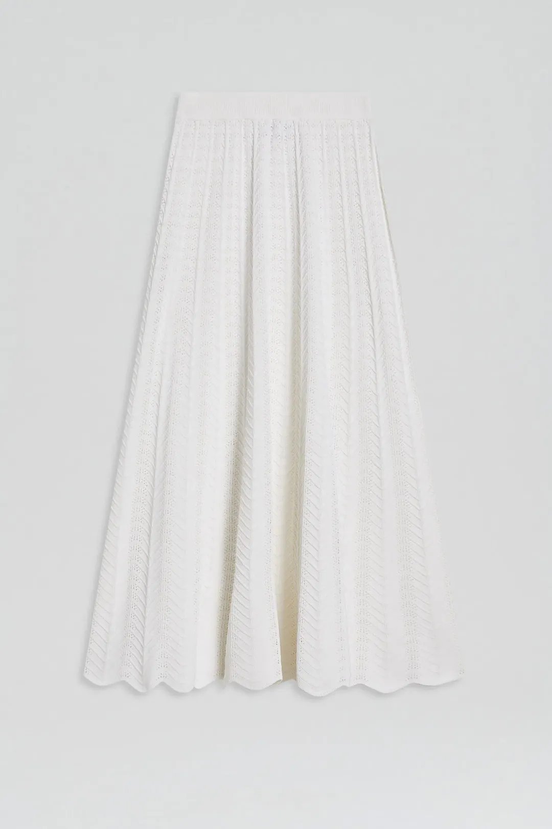 Pleat Lace White Set for rent on The Volte - main image