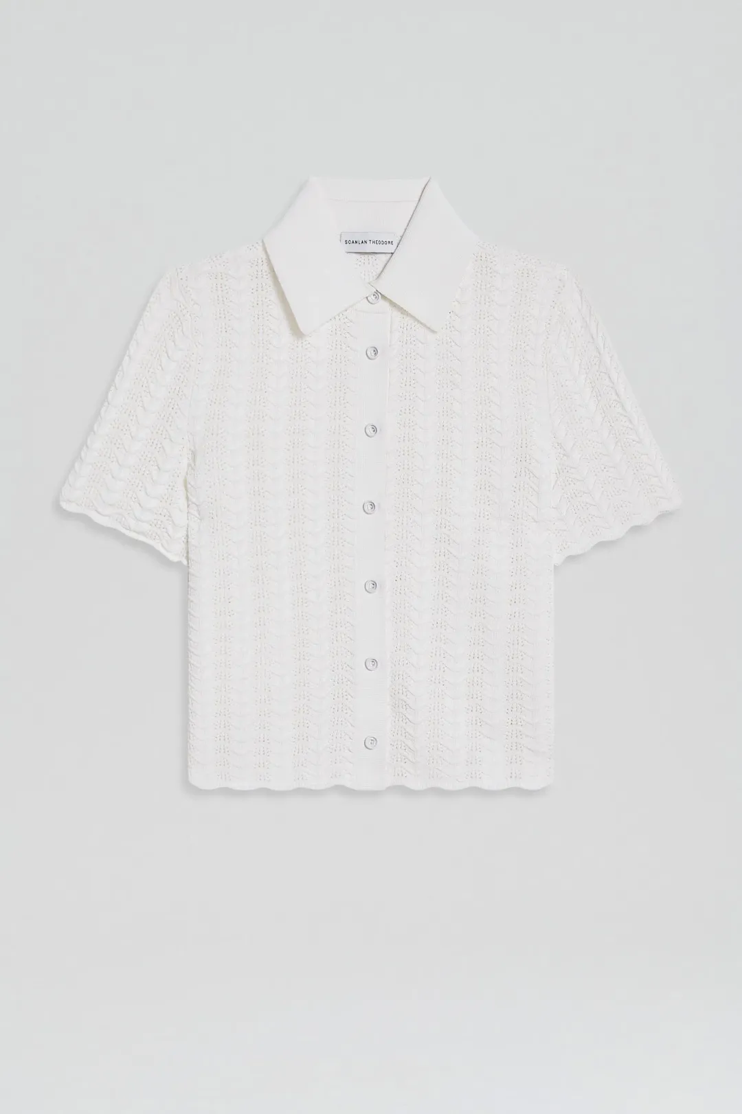 Pleat Lace White Set for rent on The Volte - main image