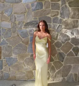 Tatiana Gown Yellow size 0 for rent on The Volte - image 3