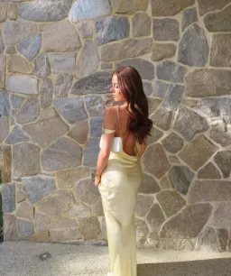 Tatiana Gown Yellow size 0 for rent on The Volte - image 2