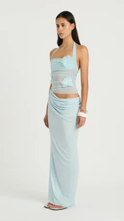 Benni Florence Maxi Dress in Fresh Mint Size 10 for rent on The Volte - image 3