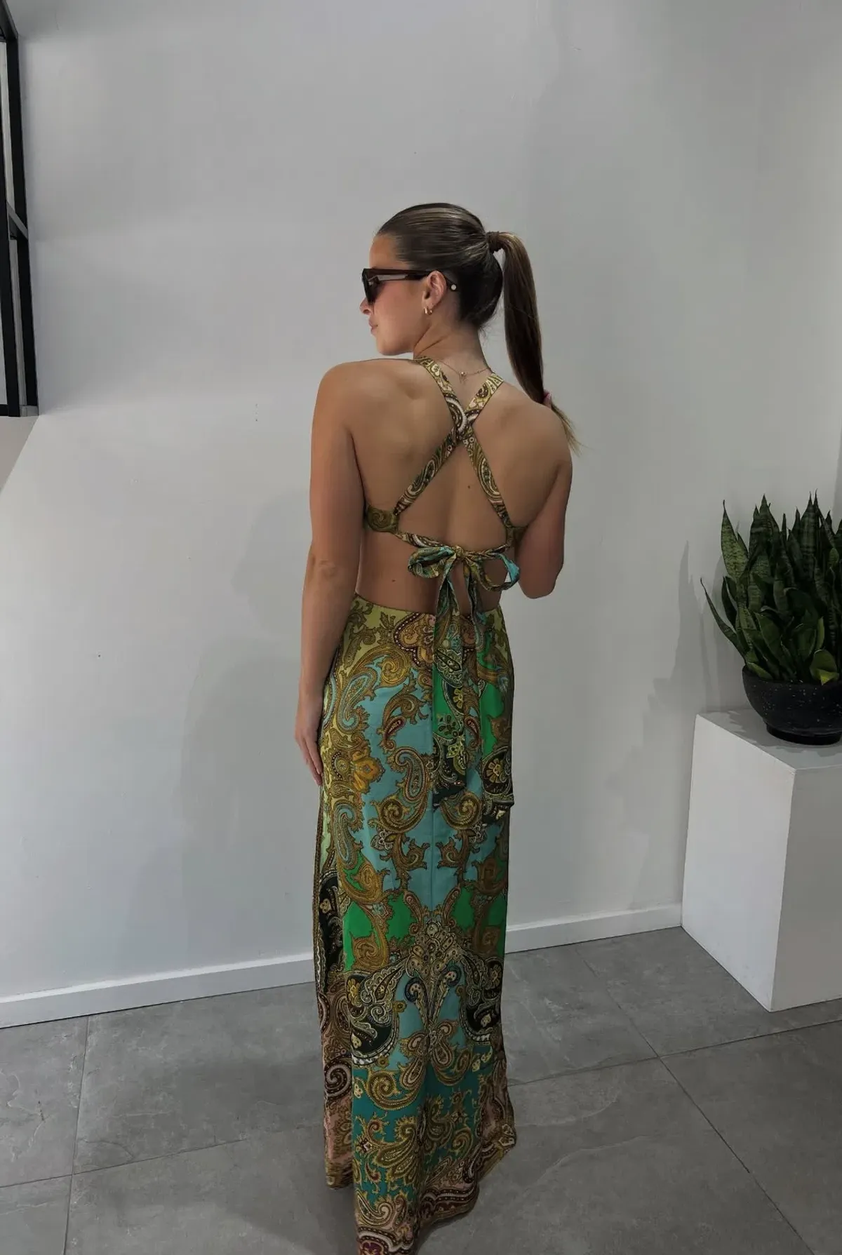 Alemais Clemenza Cut Out Midi Dress size 10 - Image 4