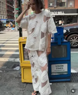 Blanca Delmare Top and Skirt Set Size S (6-10) for rent on The Volte - image 4