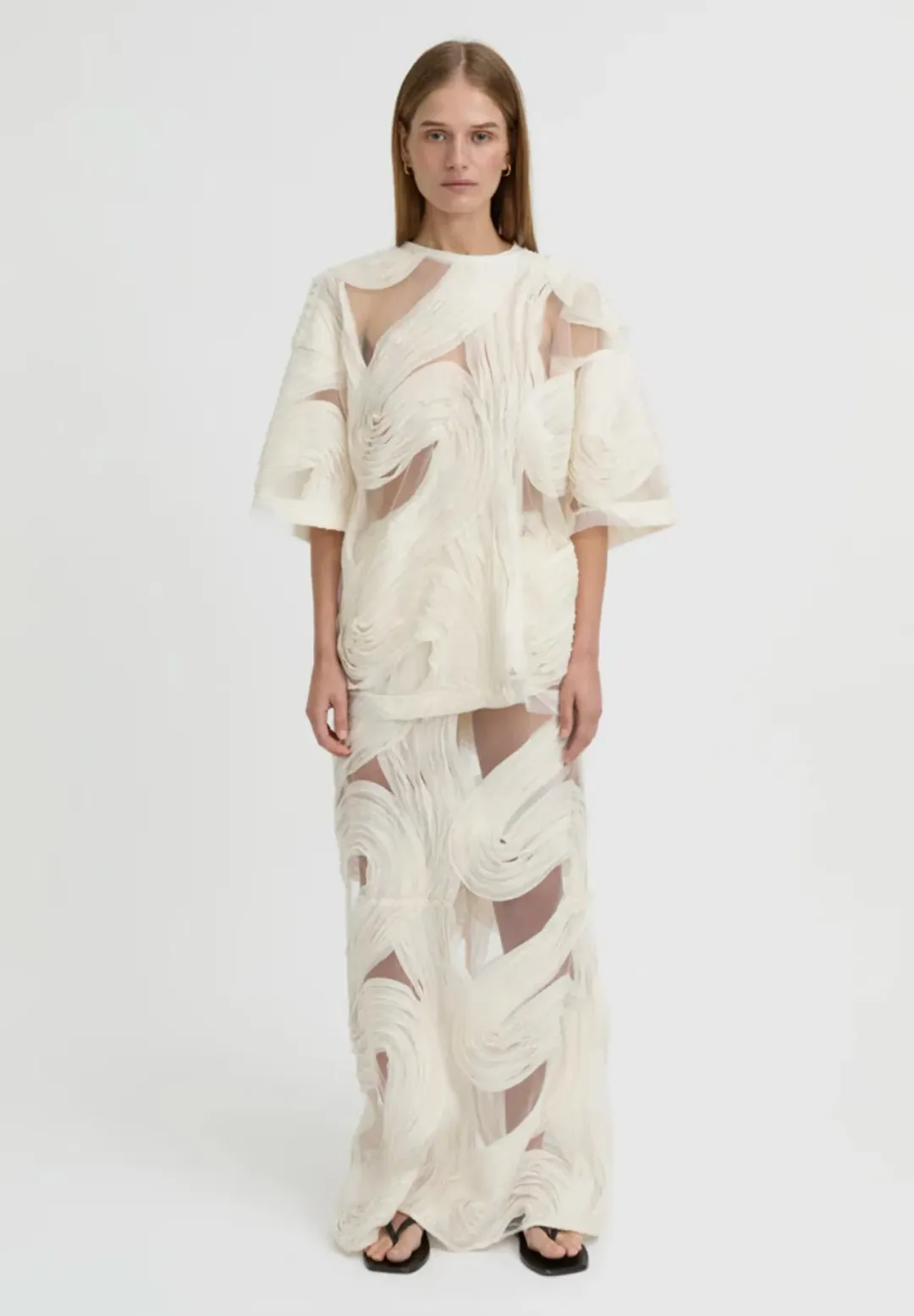 Blanca Delmare Top and Skirt Set Size S (6-10) for rent on The Volte - main image