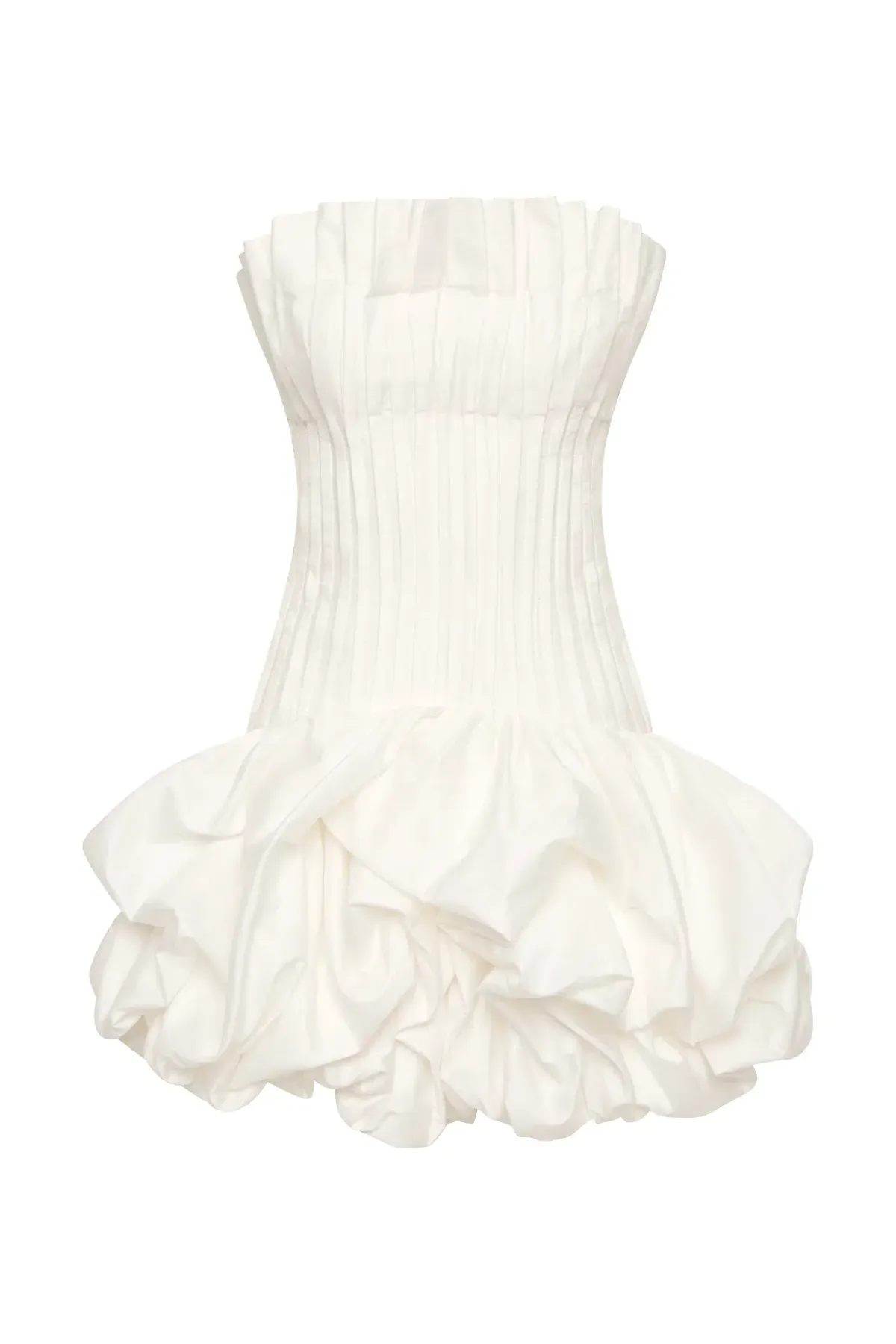 AJE Ivy Bubble Hem Mini Dress | XS 6 - Image 4