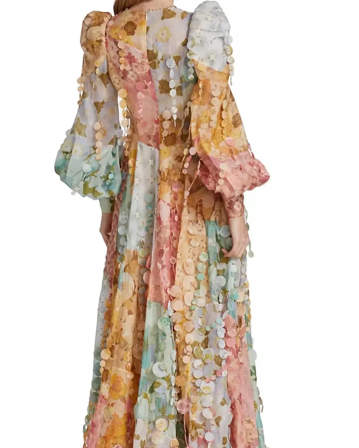 Zimmermann Tempo Patch Rainbow Gown size 6 - Image 4