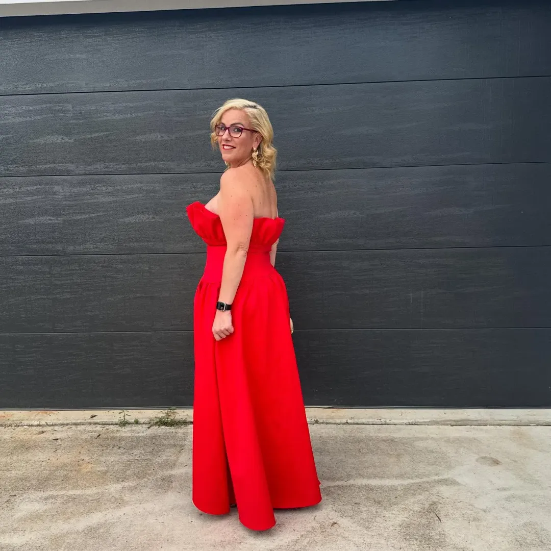 Elliatt Laurel Sleeveless Maxi Dress in Red XL/AU14 for rent on The Volte - main image