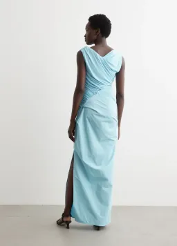 Paris Georgia Kaya Dress in Iris Blue for rent on The Volte - image 5