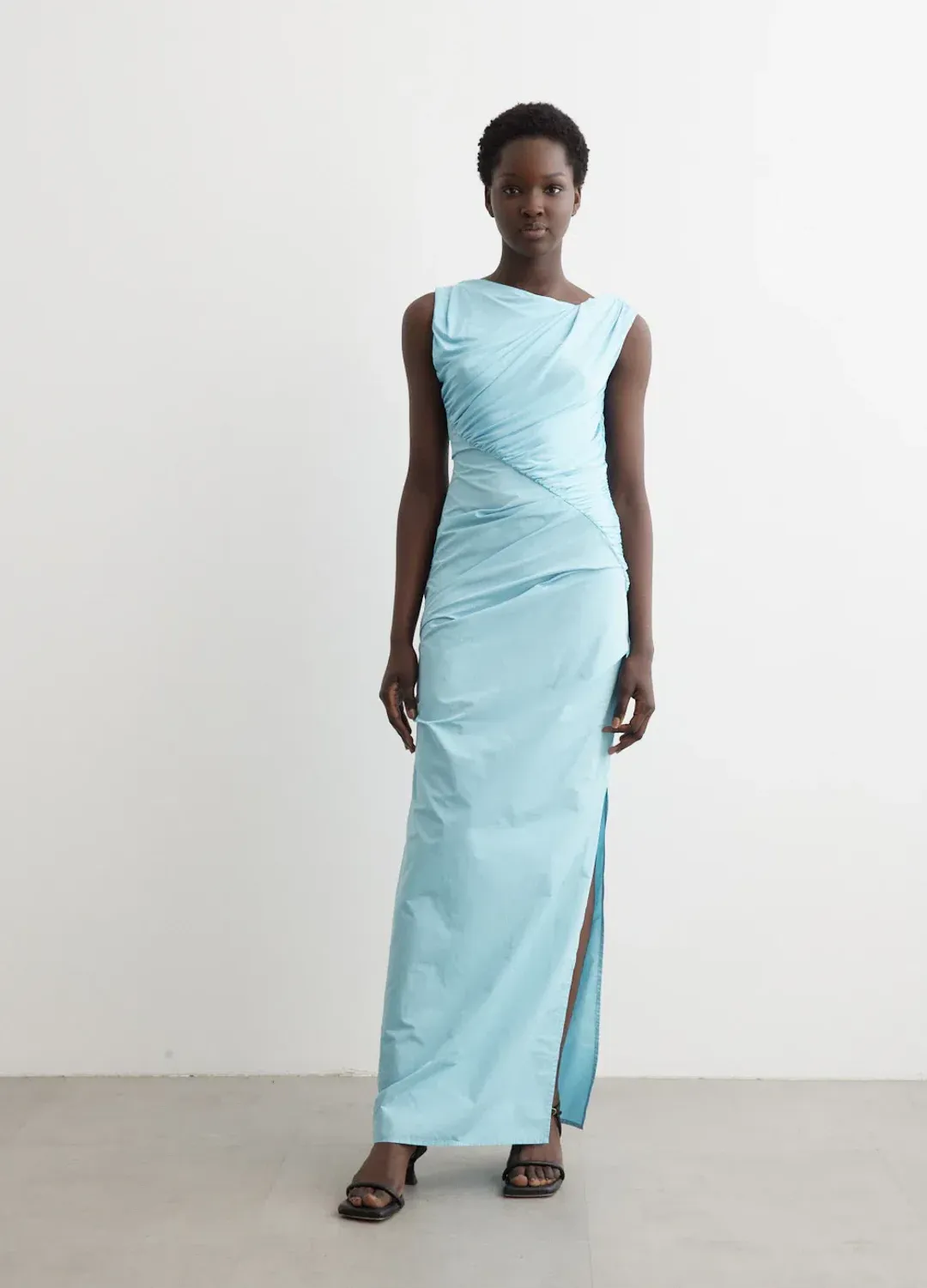 Paris Georgia Kaya Dress in Iris Blue for rent on The Volte - main image