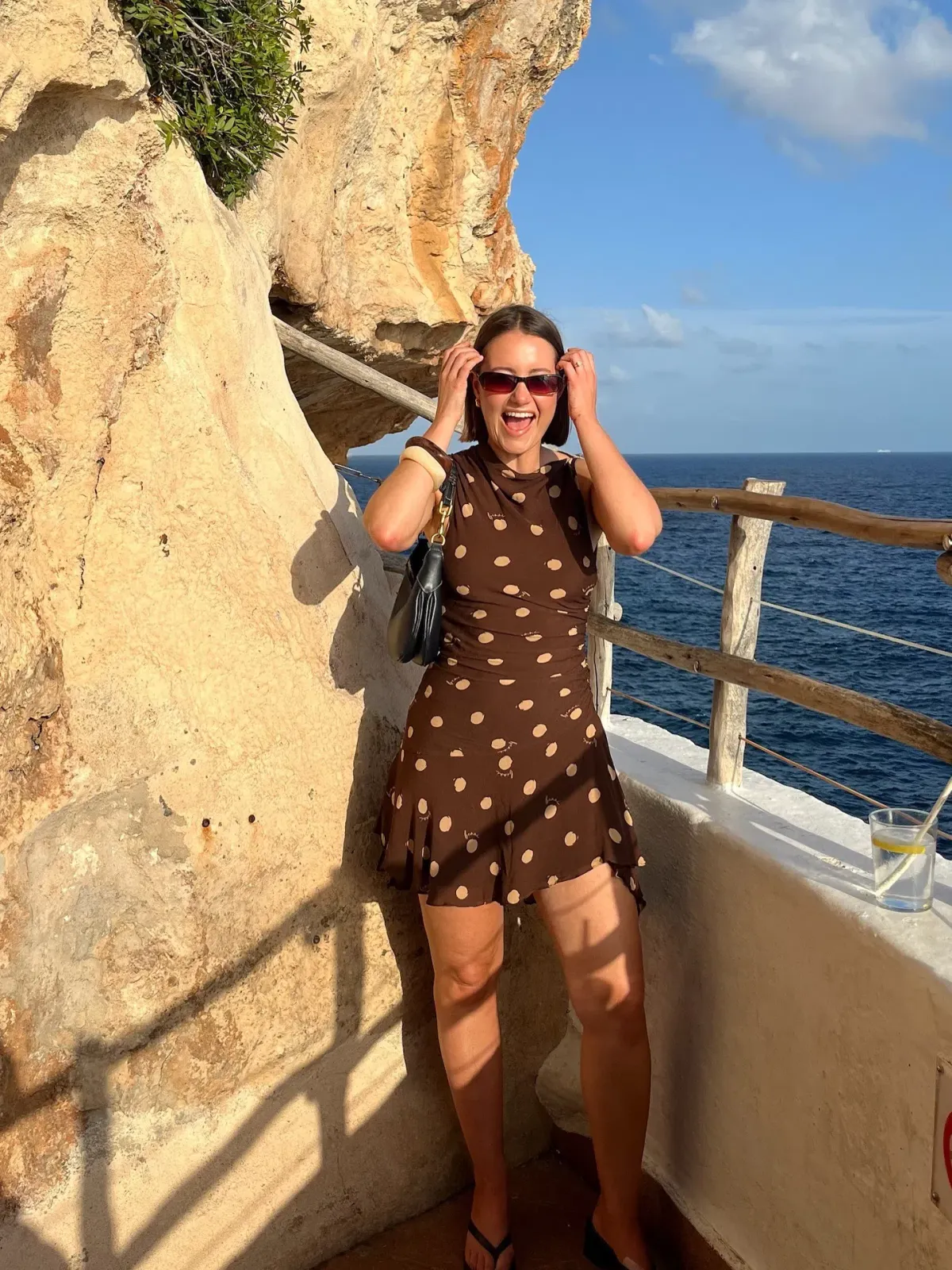 Benni Dario Asym Mini / Brown Polka / Size 12 - Image 1