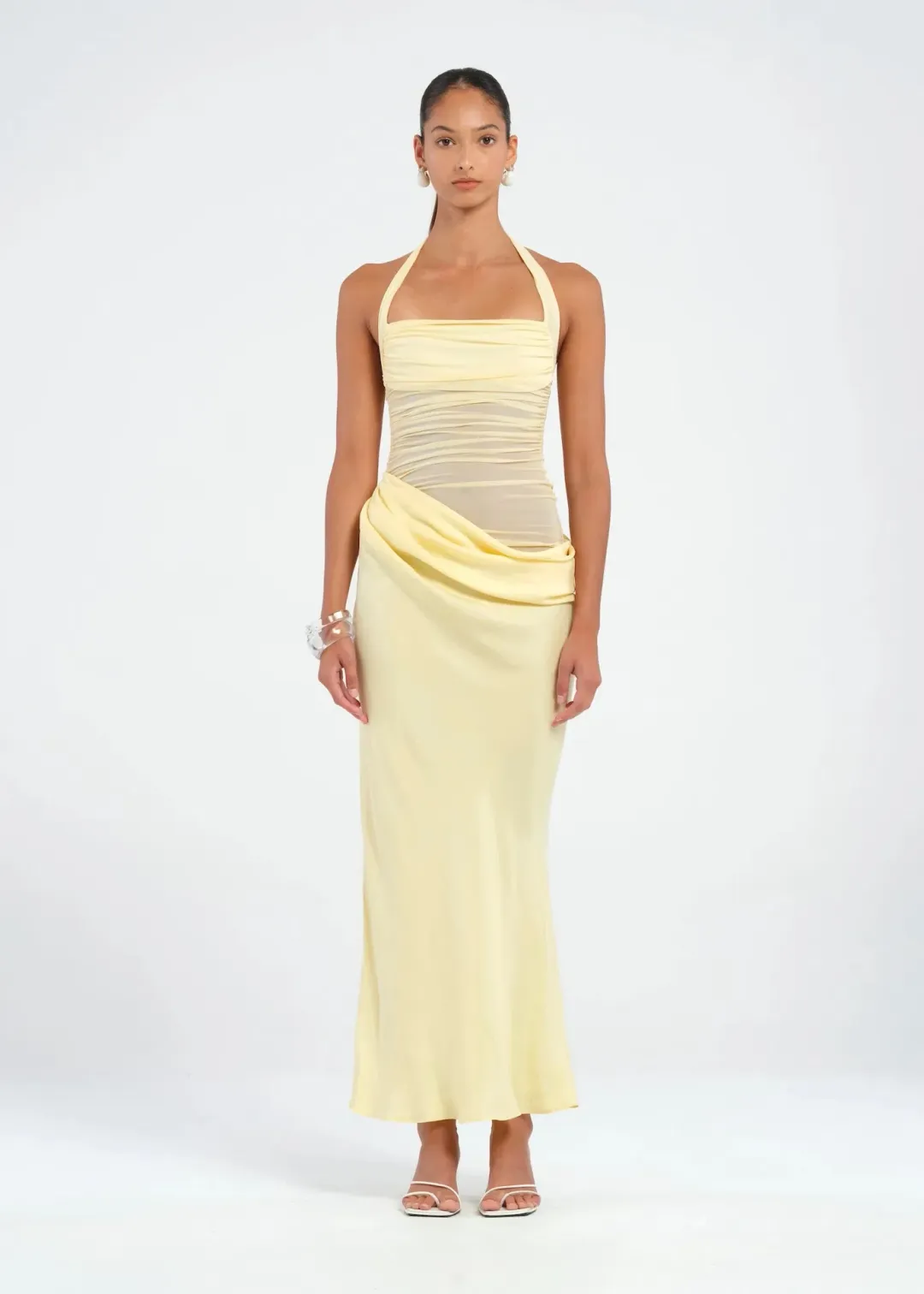 Benni Gina Maxi / Yellow / Size 10 for rent on The Volte - main image