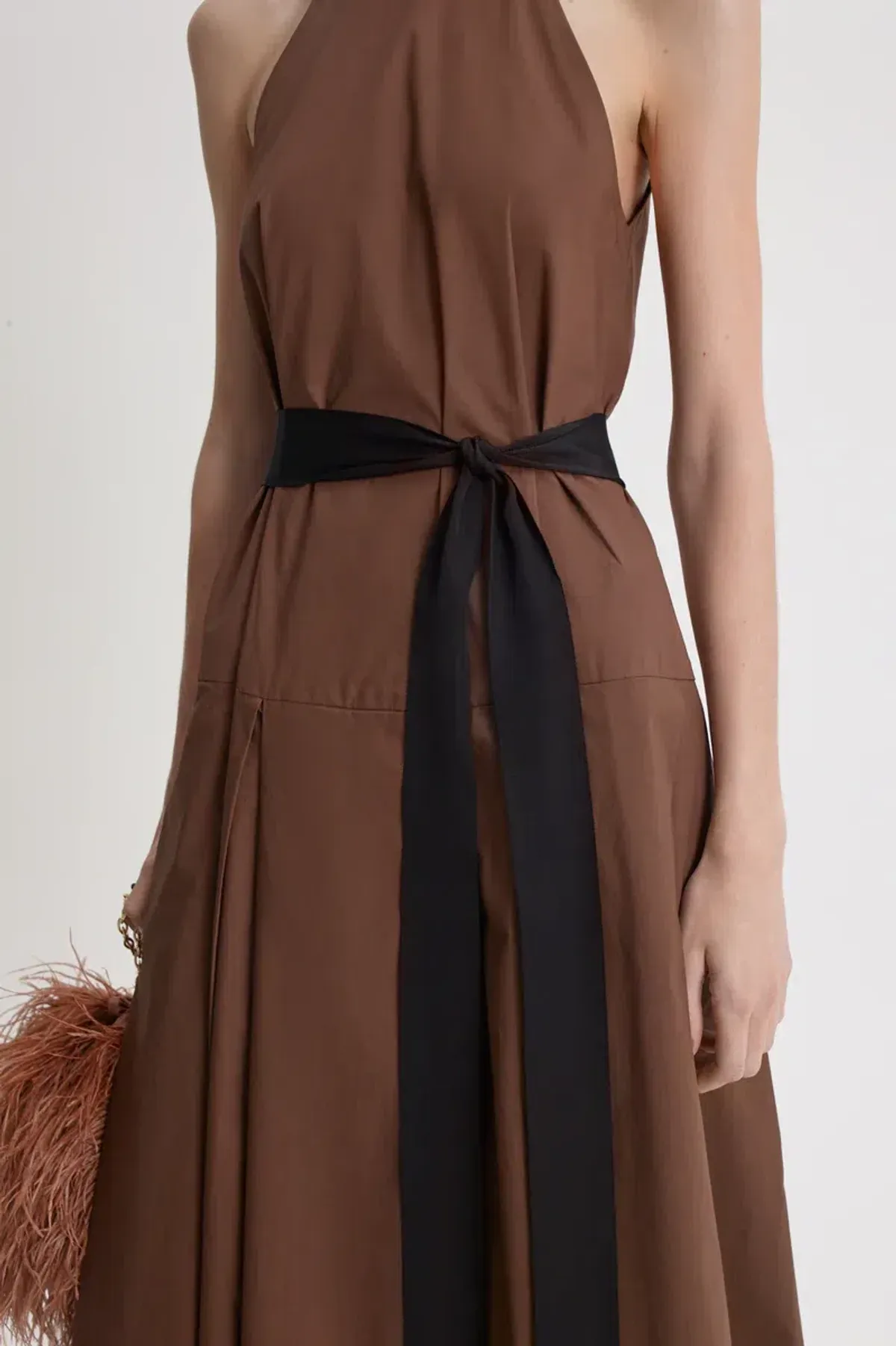 Scanlan Theodore Parachute Cotton Pleat Dress size 6 - Image 2