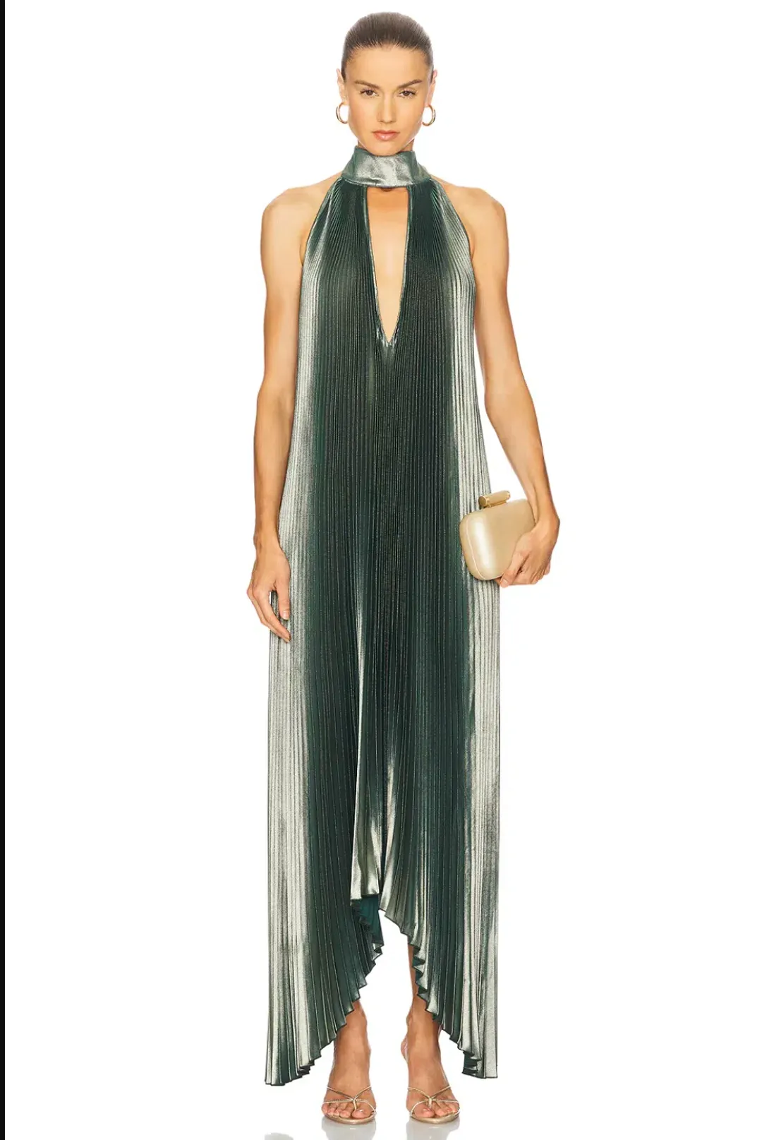 L'idee Opera Gown - Oil Shine Size AU 8 for rent on The Volte - main image