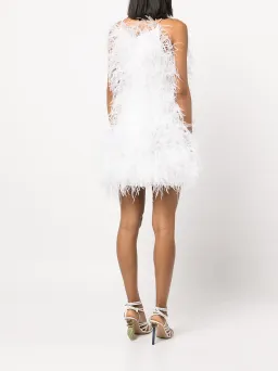 Shannon Dress Ostrich Dress for rent on The Volte - image 3