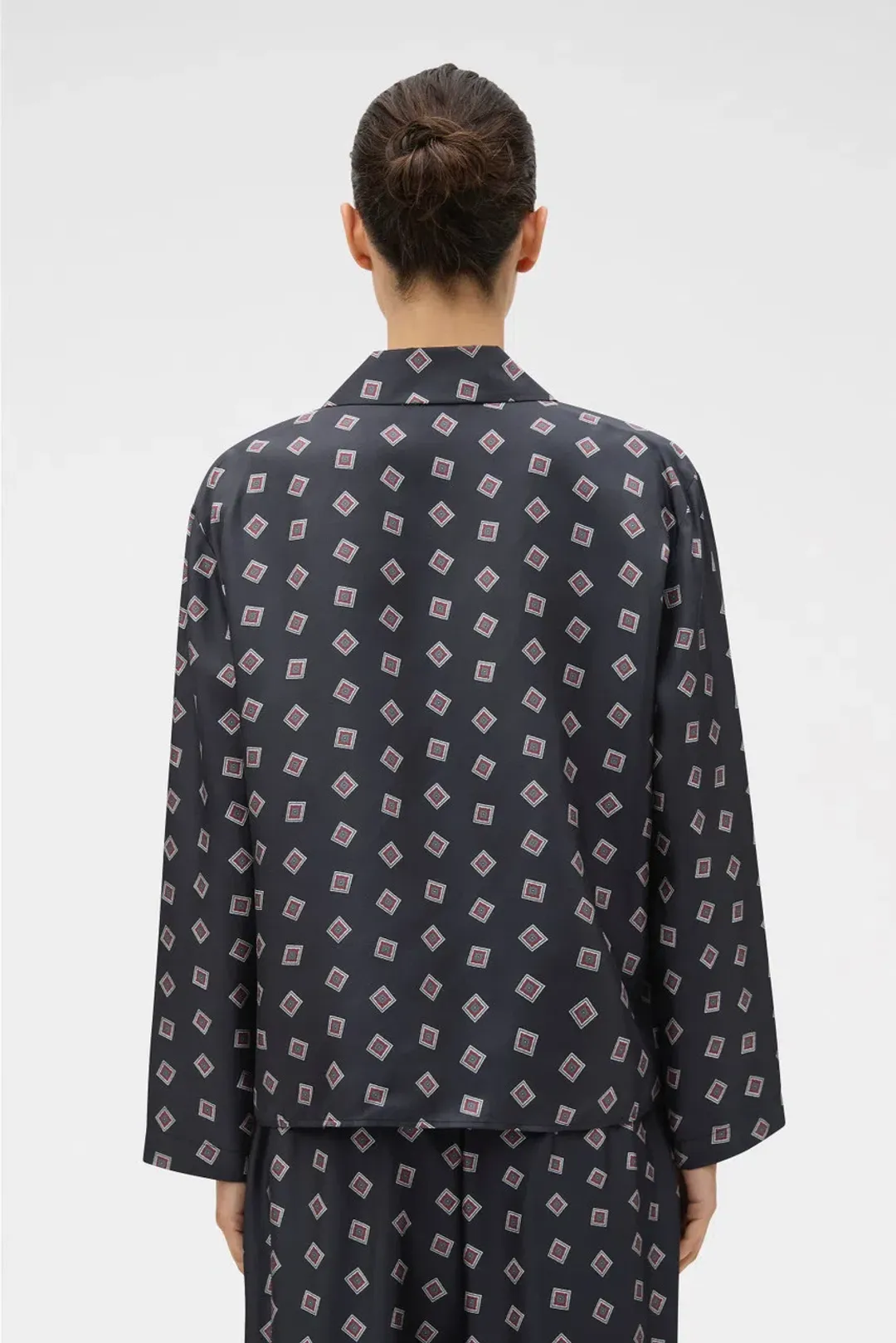 FOULARD LS PRINT CAMP SHIRT for rent on The Volte - main image